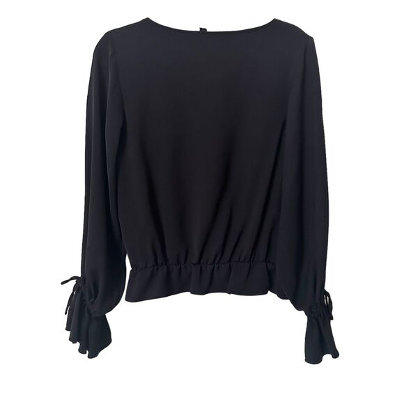JAY GODFREY Linden Slit Sleeve‎ Blouse Sz 2 - Picture 4 of 6